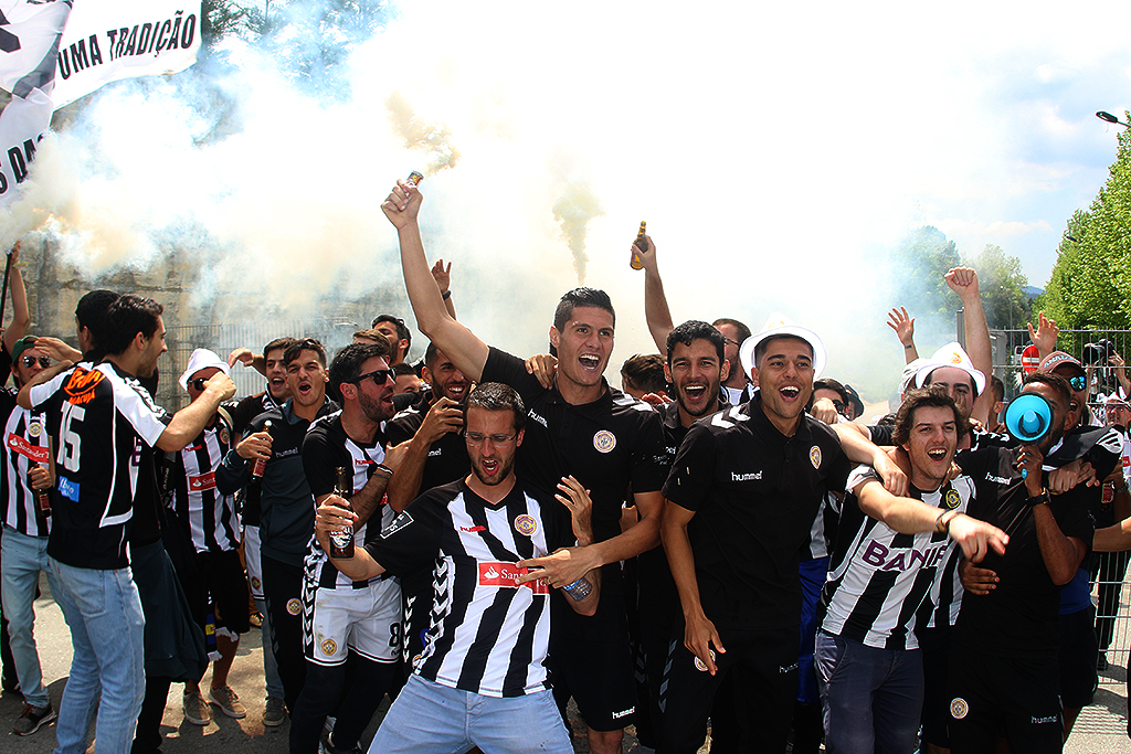 O Nacional da Madeira festejou a promoção e o título de campeão da Segunda Liga.