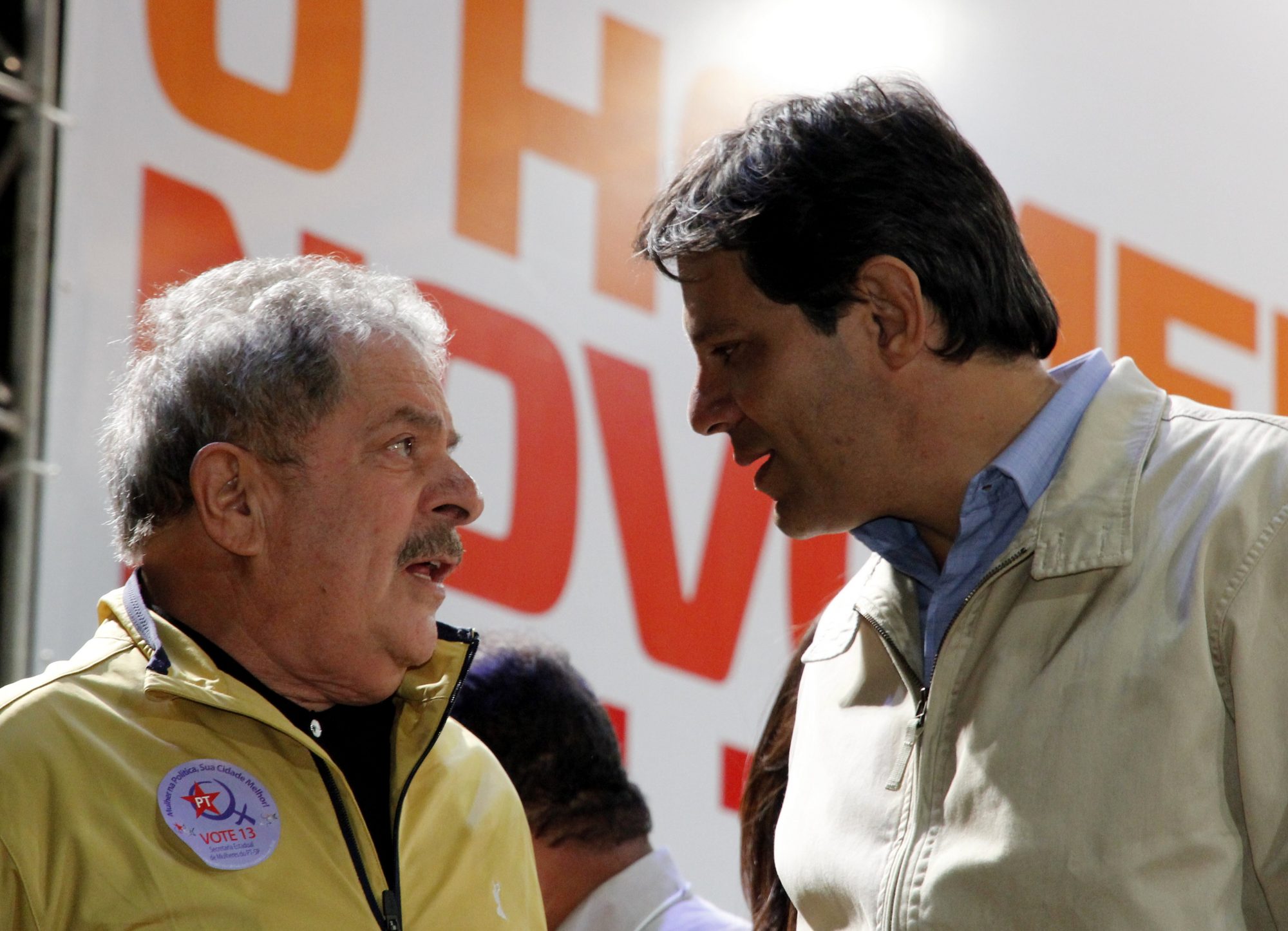 Fernando Haddad foi o homem escolhido pelo ex-presidente Lula.