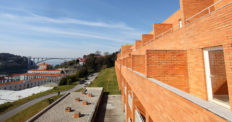 Residência Alberto Amaral é a maior da Universidade do Porto.